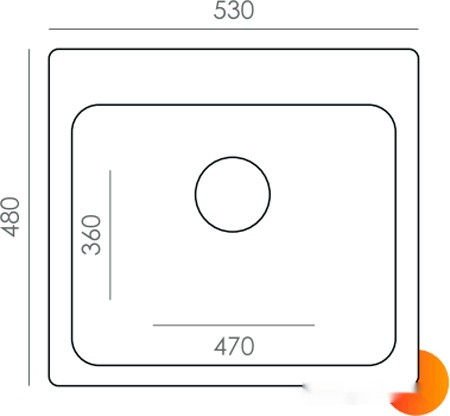 Кухонная мойка Quartz Bond 530 (лен)