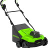 Скарификатор-аэратор Greenworks GD40SC38IIK4 2517607UB (с 1-м АКБ)