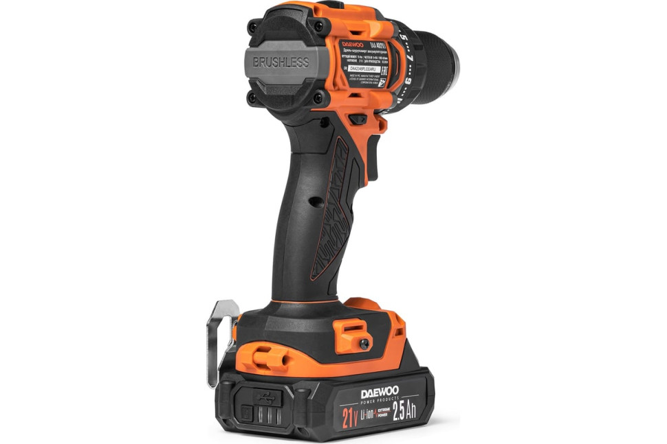 Дрель-шуруповерт Daewoo Power DAA 4021Li Set (с 2-мя АКБ, кейс)