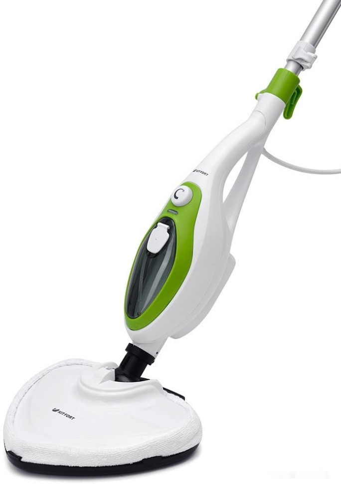 Паровая швабра Kitfort KT-1004-2 (зеленый)