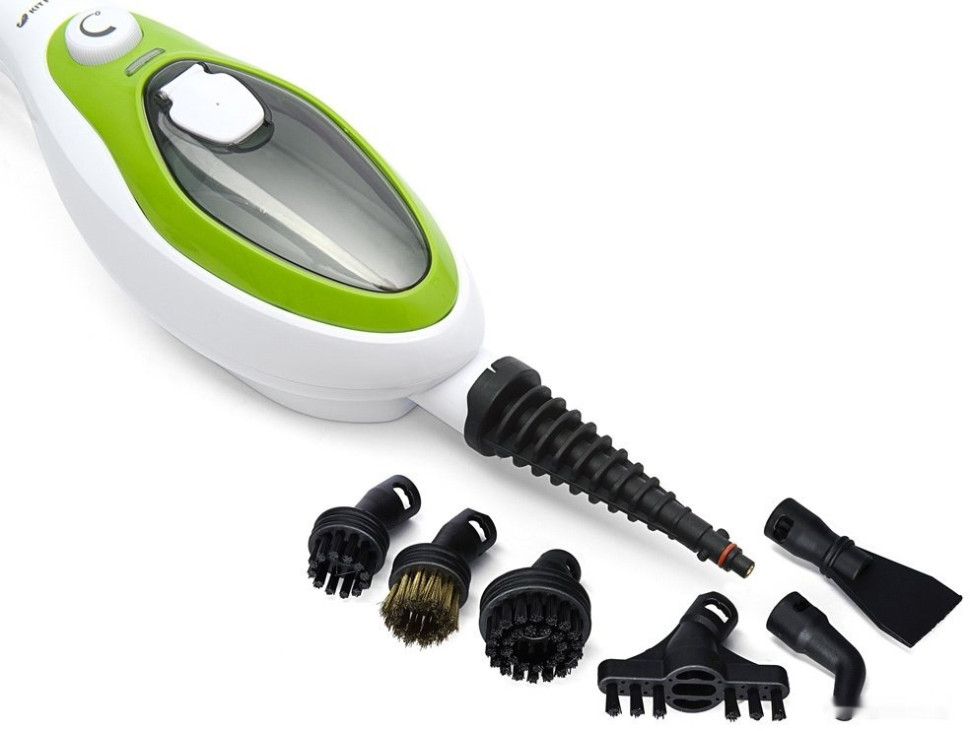 Паровая швабра Kitfort KT-1004-2 (зеленый)