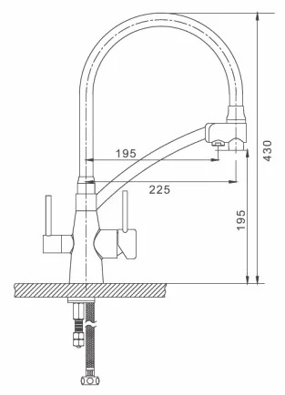 Смеситель Gappo G4398