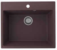 Кухонная мойка Ulgran QUARTZ Forte 580-06 (трюфель)
