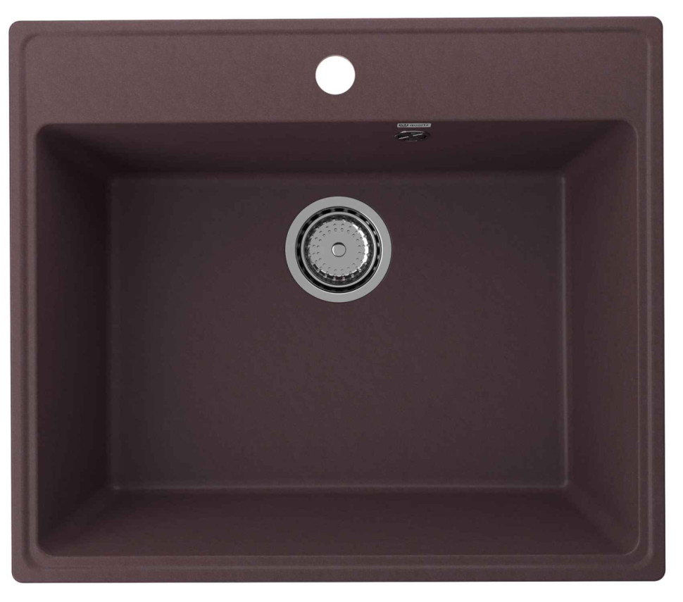 Кухонная мойка Ulgran QUARTZ Forte 580-06 (трюфель)