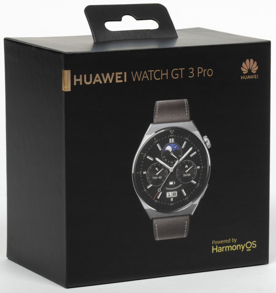 Умные часы Huawei Watch GT 3 Pro Titanium 46 мм (серый)