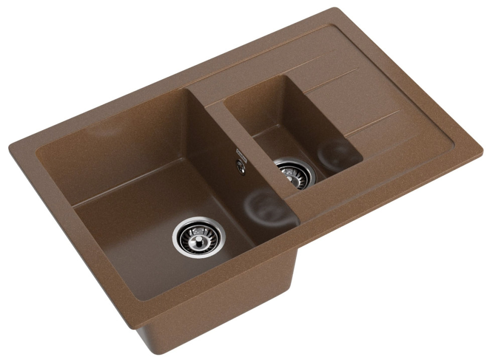 Кухонная мойка GranFest GF-Q775KL (терракот)