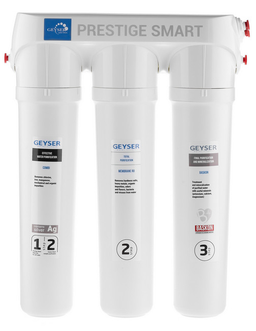 Система обратного осмоса Гейзер Престиж Смарт обратный осмос (бак 12 л)