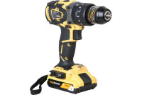 Ударная дрель-шуруповерт Hanskonner HCD1865BLI (с 2-мя АКБ)