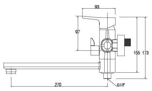 Смеситель Kaiser Vega 63055