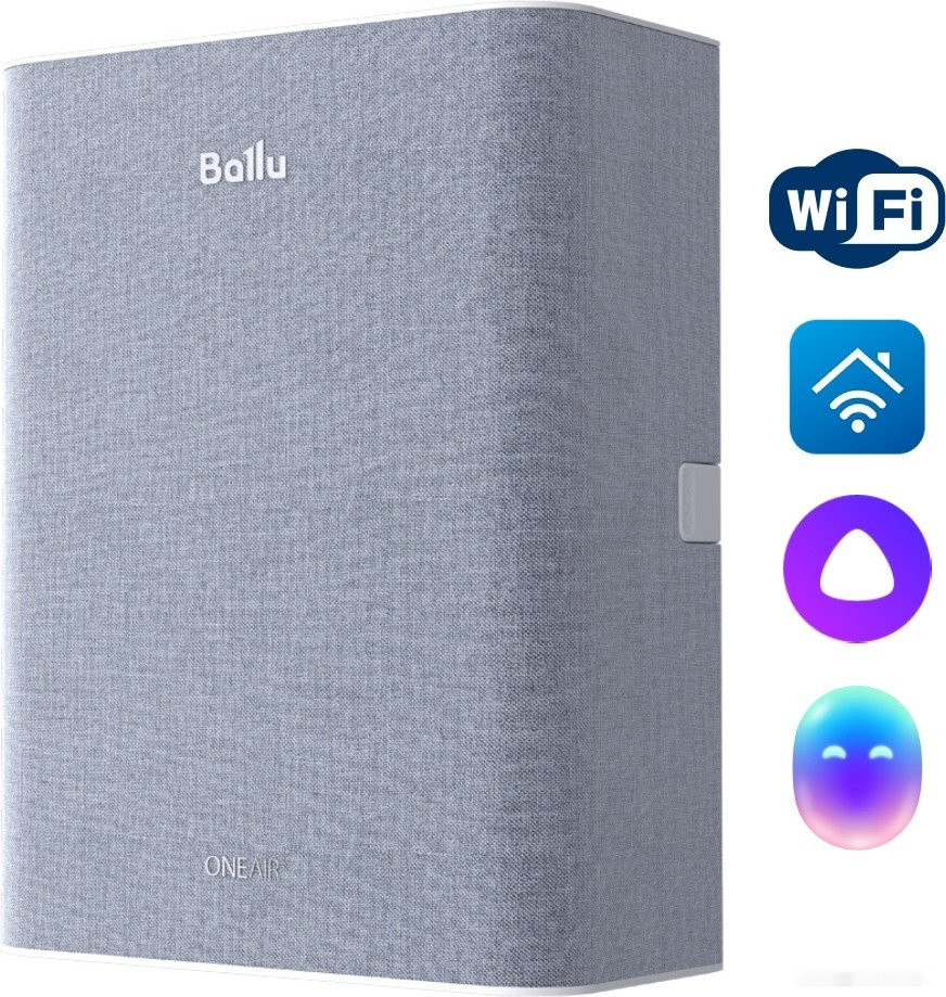 Проветриватель без нагрева Ballu OneAir ASP-100 (серый)