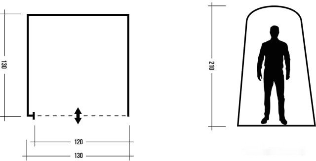 Палатка TREK PLANET Aquatic (серый)