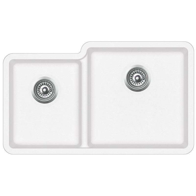 Кухонная мойка AquaSanita Arca SQA 230 710 R W alba