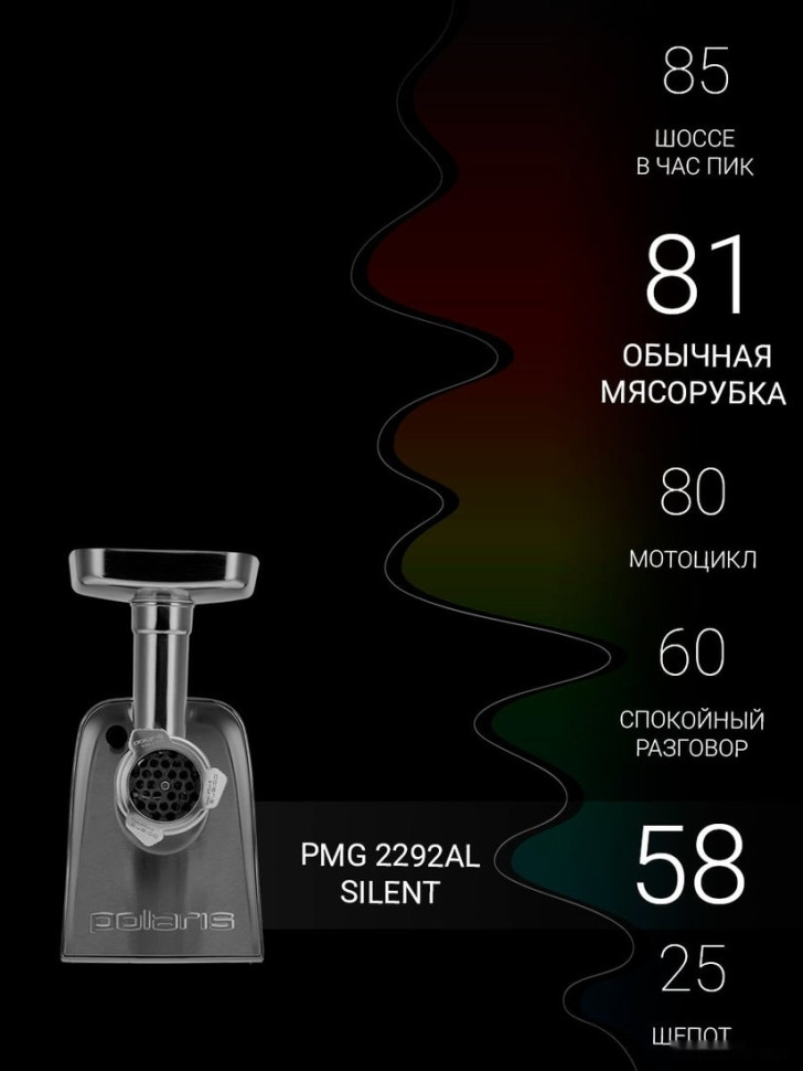 Мясорубка Polaris PMG 2292AL Silent