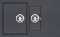 Кухонная мойка AquaSanita Tesa SQT 151 222 AW graphite