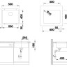 Кухонная мойка Blanco Subline 500-U (белый)