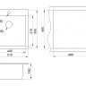 Кухонная мойка Granula 5102 (Черный)