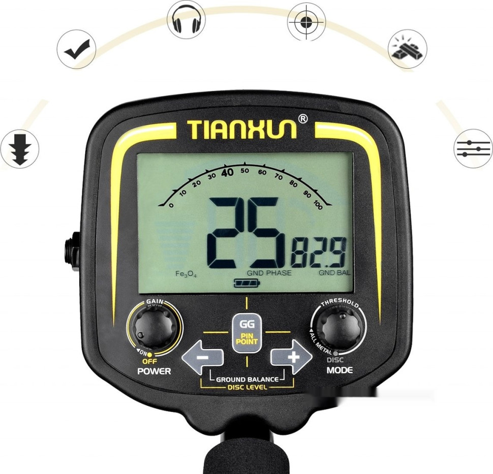 Металлоискатель Tianxun TX-850RU