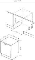 Посудомоечная машина Kuppersberg GSD 6030