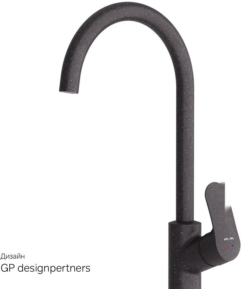 Кухонная мойка Berge BR-5750 + Like F8007122 (черный)