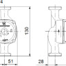 Циркуляционный насос Grundfos UPS 20-60 130