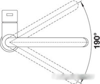 Смеситель Blanco Candor-S 523121 (нержавеющая сталь)