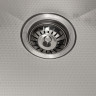 Кухонная мойка Basic CL DS Decor 60x50 (сатин, коландер, дозатор)