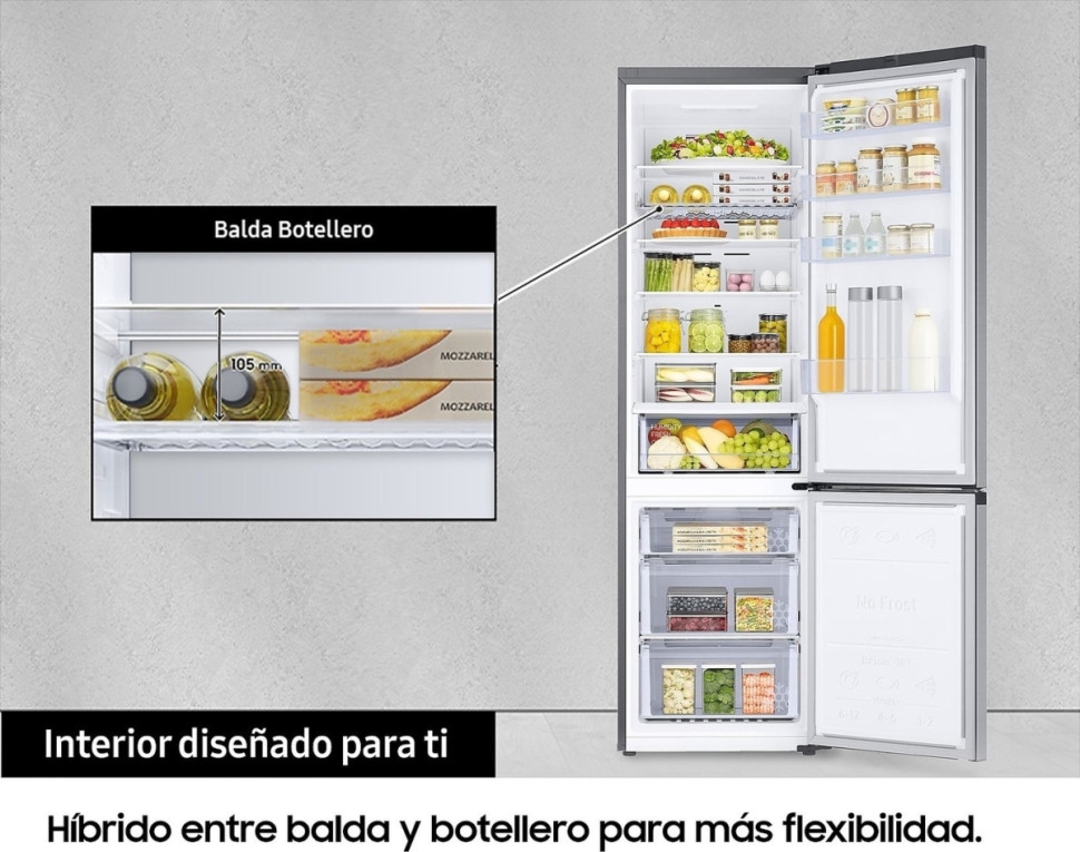 Холодильник Samsung RB38C602DSA/EF