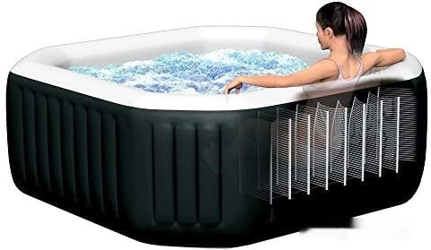 Бассейн INTEX Jet & Bubble Deluxe 28458 (201x71)