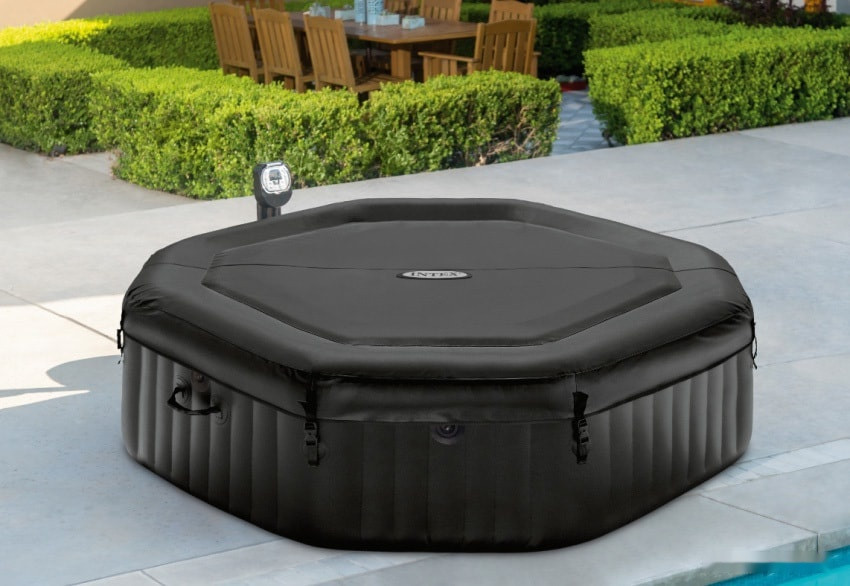 Бассейн INTEX Jet & Bubble Deluxe 28458 (201x71)