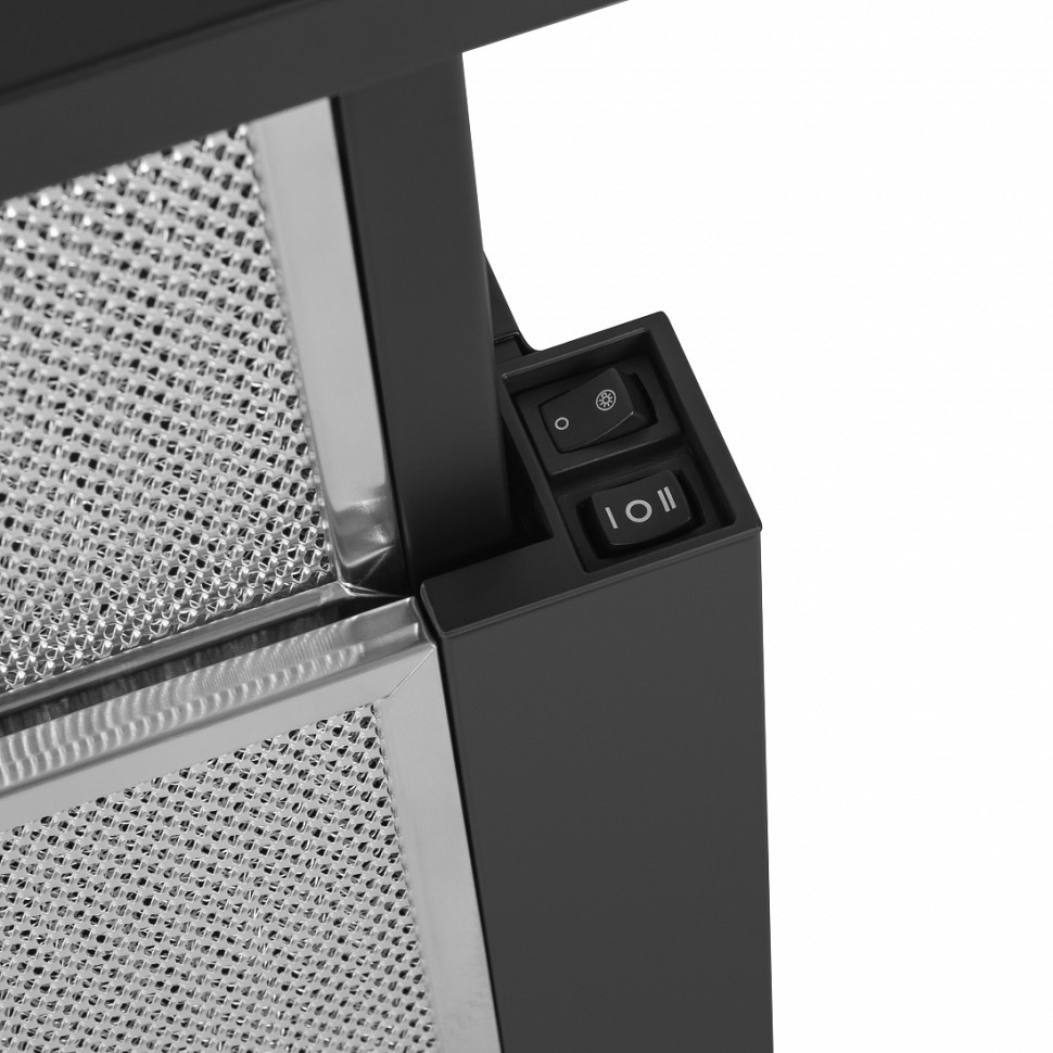 Вытяжка HOMSair Flat 60 Glass (черный)