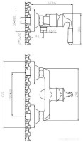 Смеситель ESKO Prague PG 80