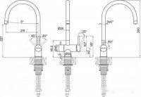 Смеситель Paulmark Heller He213218-SS (нержавеющая сталь)
