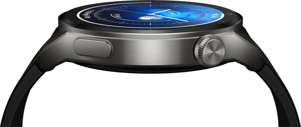 Умные часы Huawei Watch GT 3 Pro Titanium 46 мм (серый/черный)