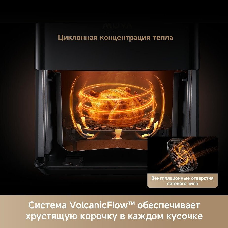 Аэрогриль Trouver Air Fryer Metalish AF10 Pro (черный)