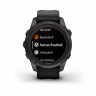Умные часы Garmin Fenix 7S Pro Solar (серебро/графит)