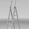 Лестница-стремянка Новая Высота NV 223 алюминиевая трёхсекционная 3x10 ступеней