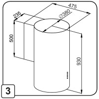 Вытяжка Maunfeld Lee Side (C) 39 (белый)