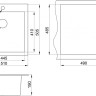 Кухонная мойка Granula 5102 (Базальт)
