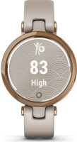 Умные часы Garmin Lily (розовое золото/силиконовый ремешок)