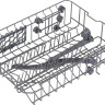 Посудомоечная машина Meferi MDW4562 LIGHT