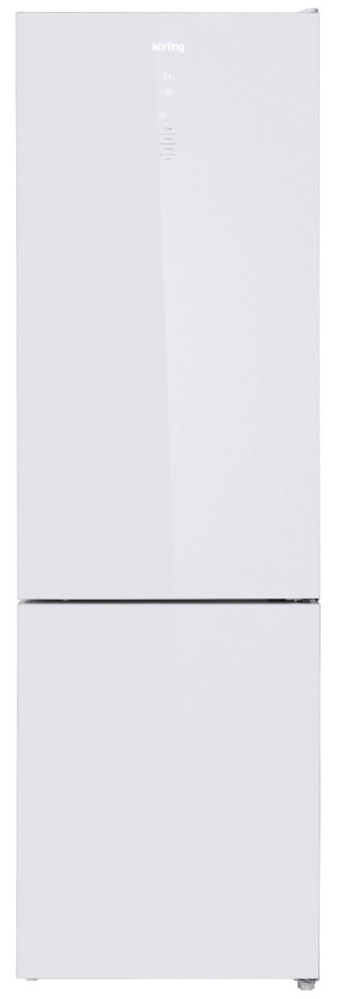 Холодильник с морозильником Korting KNFC 62370 GW