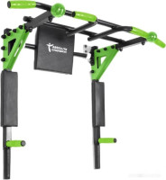 Турник с брусьями Absolute Champion Центрл Спорт Pro Maх (черный/салатовый)