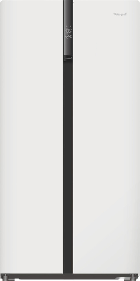 Холодильник side by side Weissgauff WSBS 500 Inverter NoFrost White Glass