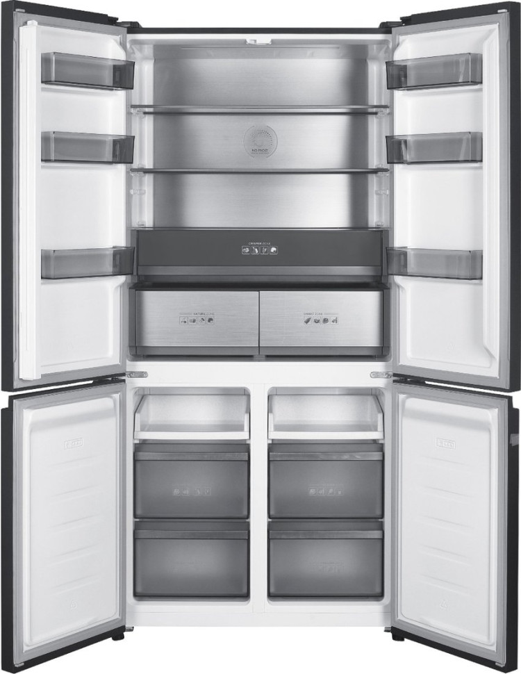 Четырёхдверный холодильник Korting KNFM 94899 GN