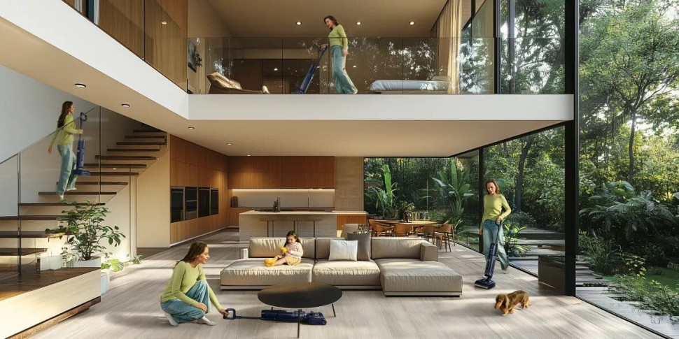 Вертикальный моющий пылесос Tineco Floor One S7 Stretch