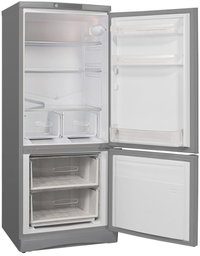 Холодильник с морозильником Indesit ES 15 GA