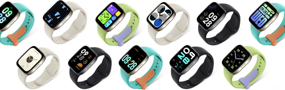 Умные часы Xiaomi Redmi Watch 3 (черный, международная версия)