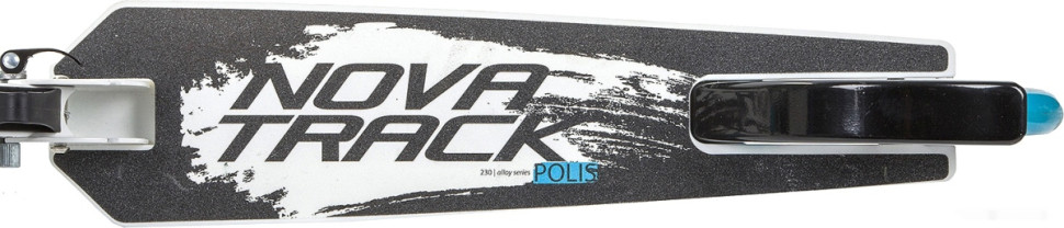 Самокат Novatrack Polis 230P.POLIS.BL9 (белый/синий)