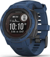 Умные часы Garmin Instinct Solar (голубой прилив)