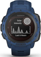 Умные часы Garmin Instinct Solar (голубой прилив)